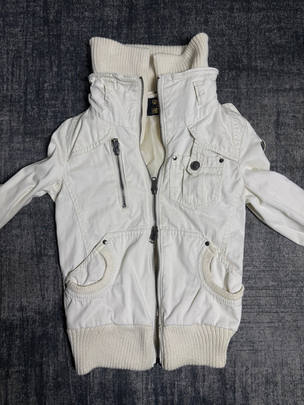 B2V - GHOST OF HARLEM JACKET༒ *RARE* vintage streetwear thrift y2k clothing by B2V_BAD2WEAR