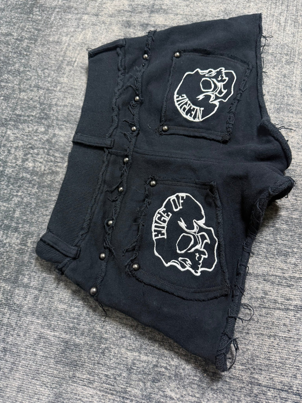 B2V - GHOST OF HARLEM SHORT༒ vintage streetwear thrift y2k clothing by B2V_BAD2WEAR