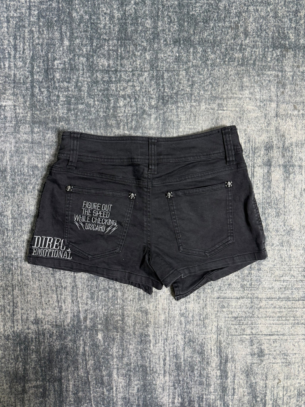 B2V - GHOST OF HARLEM SHORT༒ vintage streetwear thrift y2k clothing by B2V_BAD2WEAR
