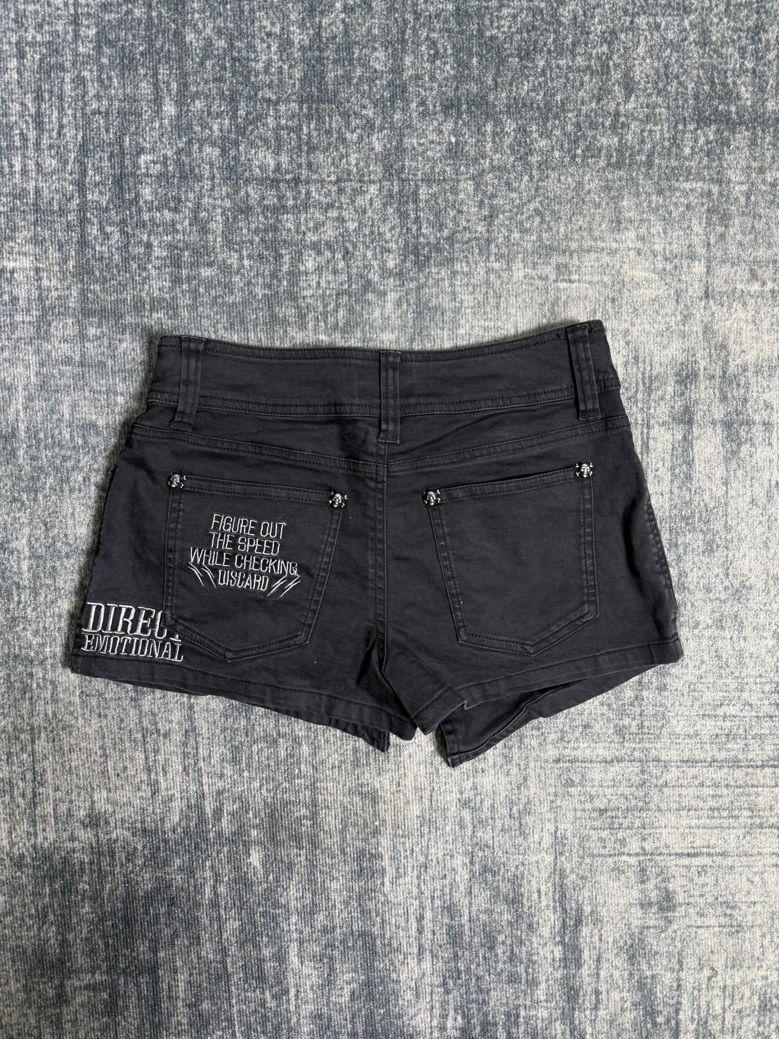 B2V - GHOST OF HARLEM SHORT༒ vintage streetwear thrift y2k clothing by B2V_BAD2WEAR