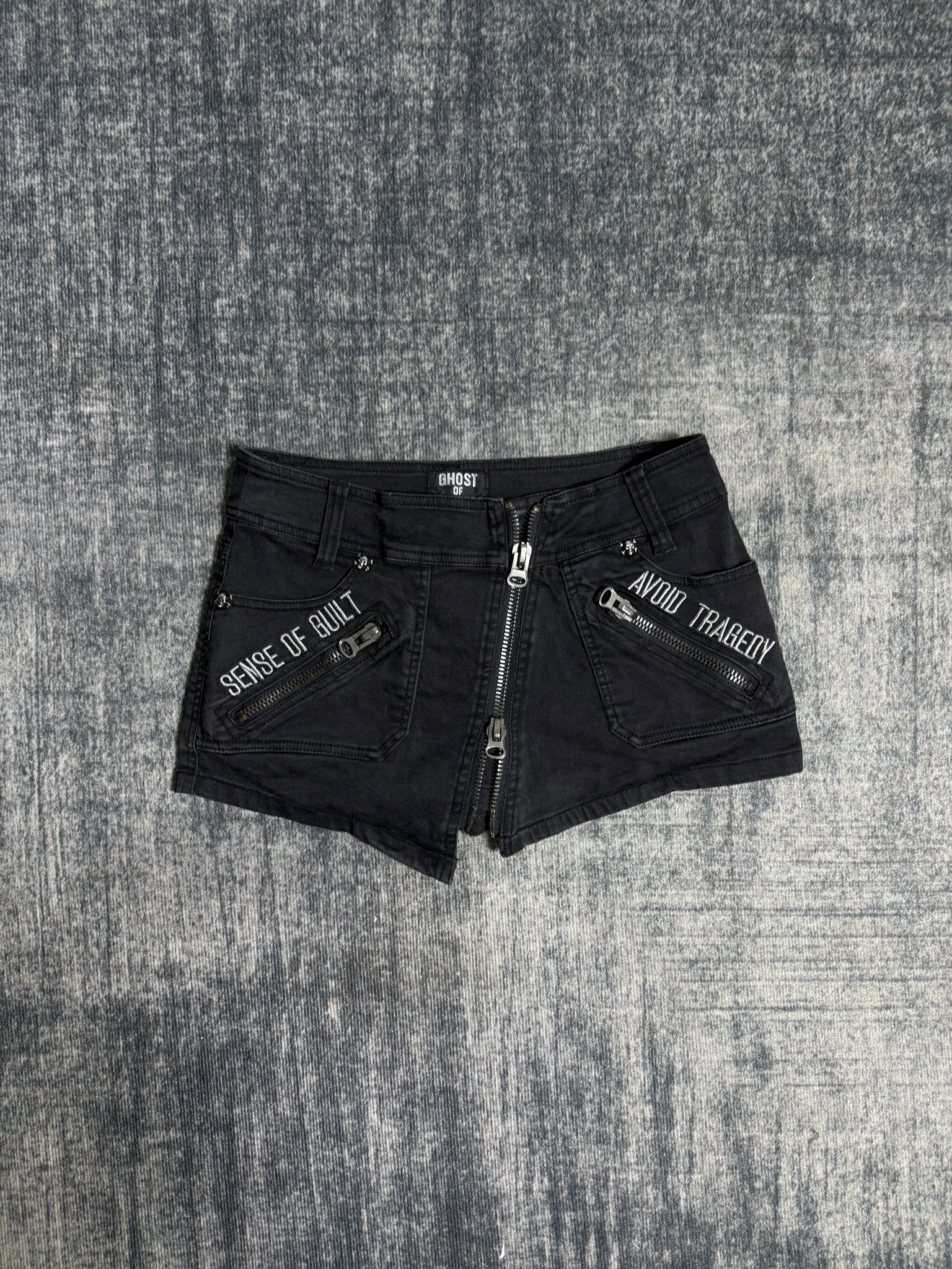 B2V - GHOST OF HARLEM SHORT༒ vintage streetwear thrift y2k clothing by B2V_BAD2WEAR