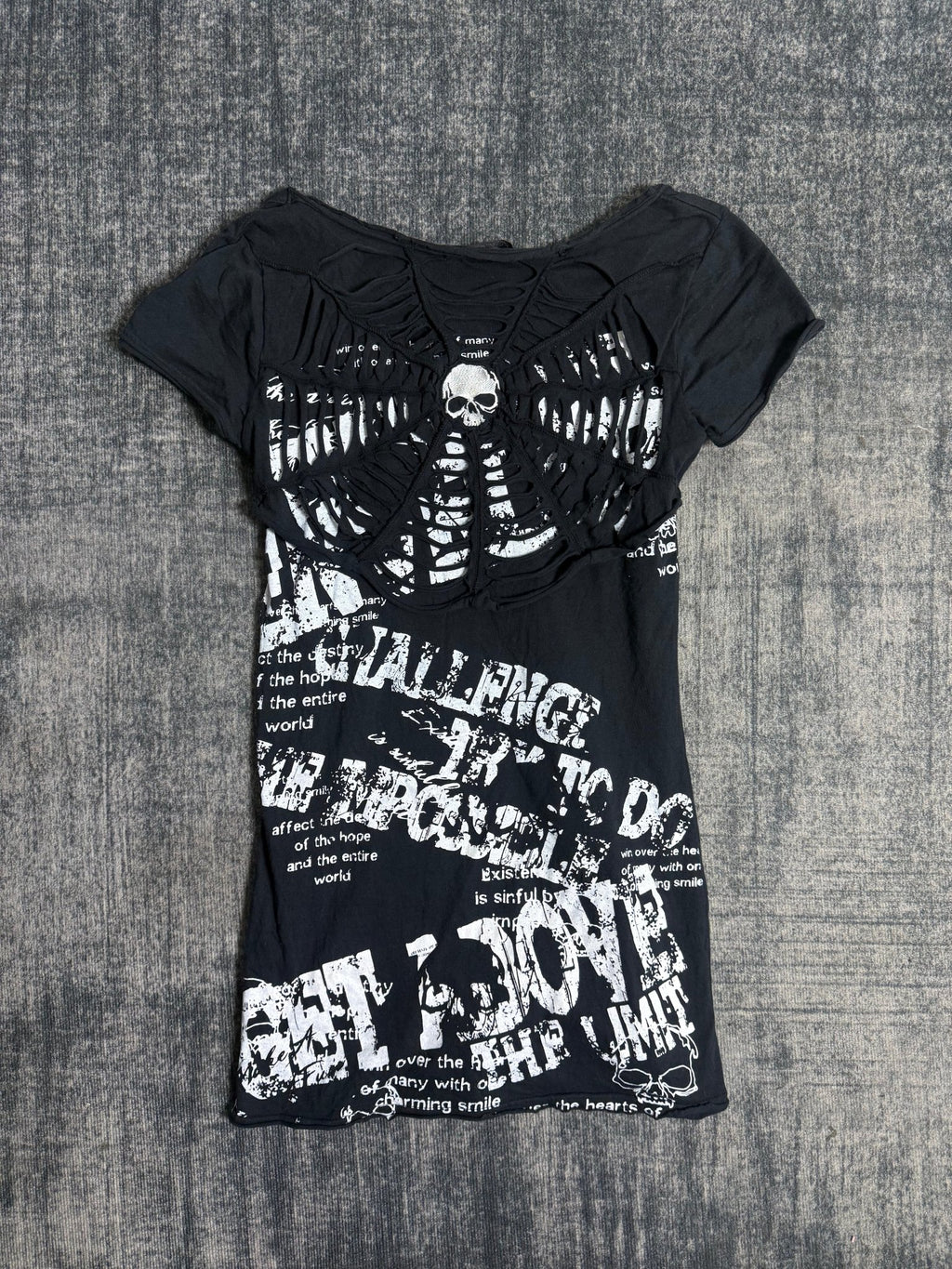 B2V - GHOST OF HARLEM TOP༒ vintage streetwear thrift y2k clothing by B2V_BAD2WEAR