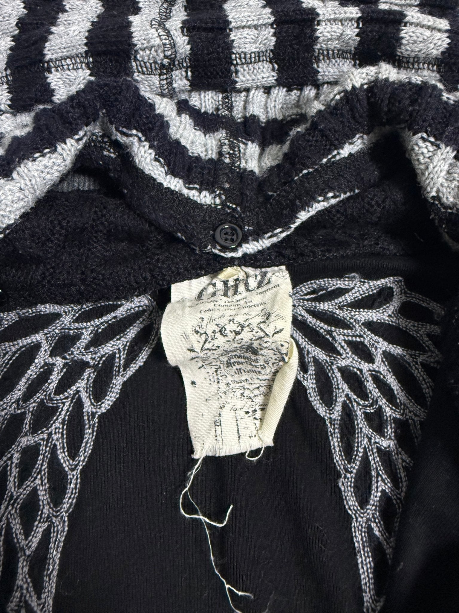 B2V - GLITZ HOODIE༒ *RARE* vintage streetwear thrift y2k clothing by B2V_BAD2WEAR