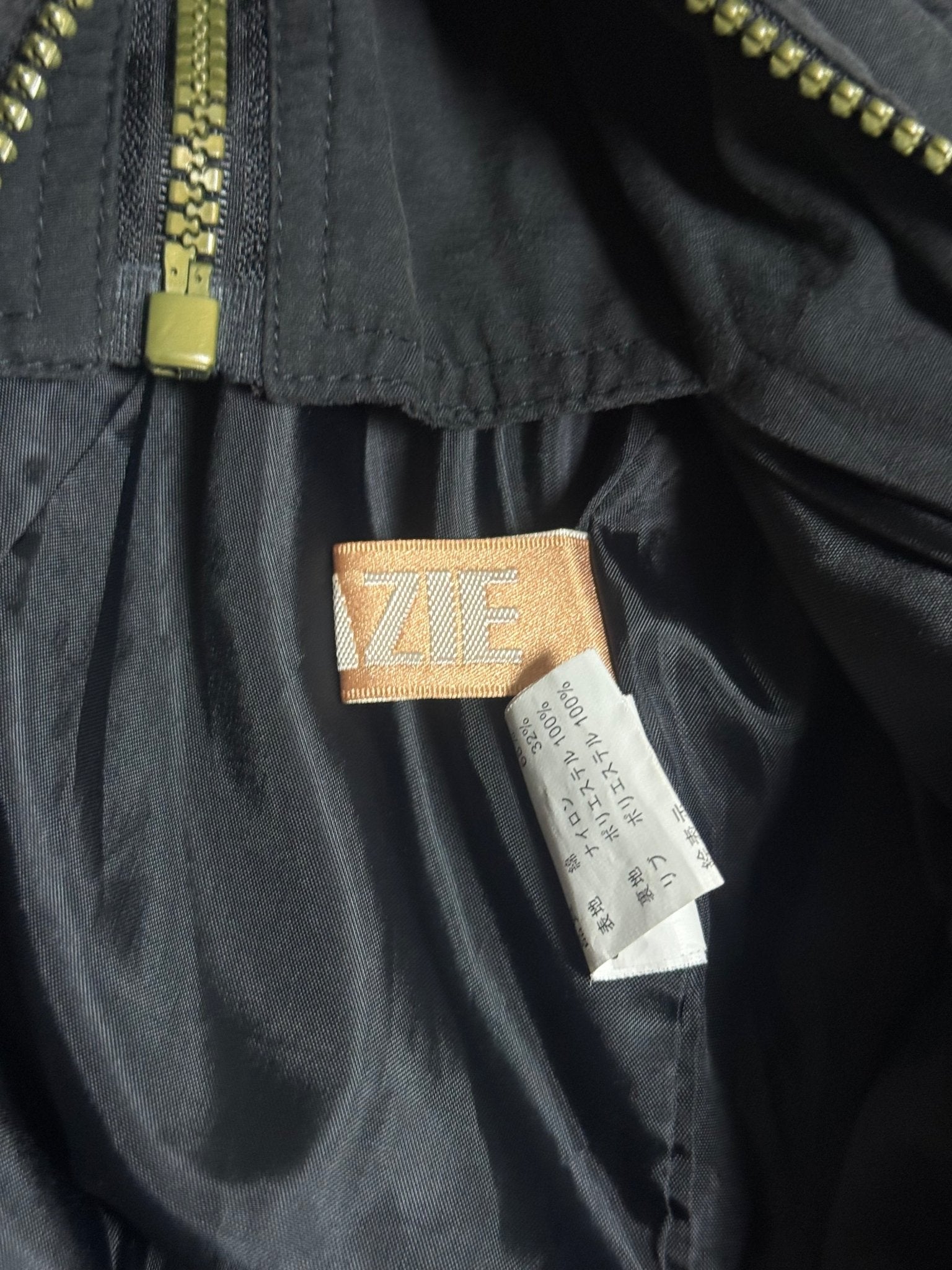 B2V - GRAZIE 3 ZIPPER JACKET༒ vintage streetwear thrift y2k clothing by B2V_BAD2WEAR