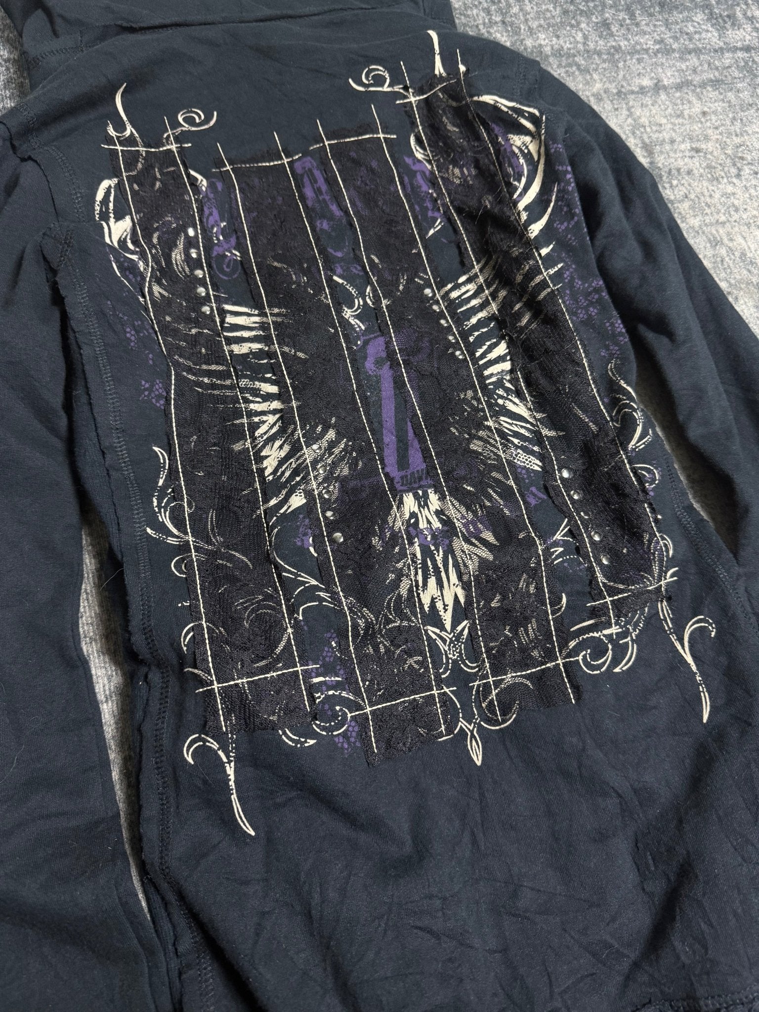 B2V - H - D HOODIE ༒ vintage streetwear thrift y2k clothing by B2V_BAD2WEAR