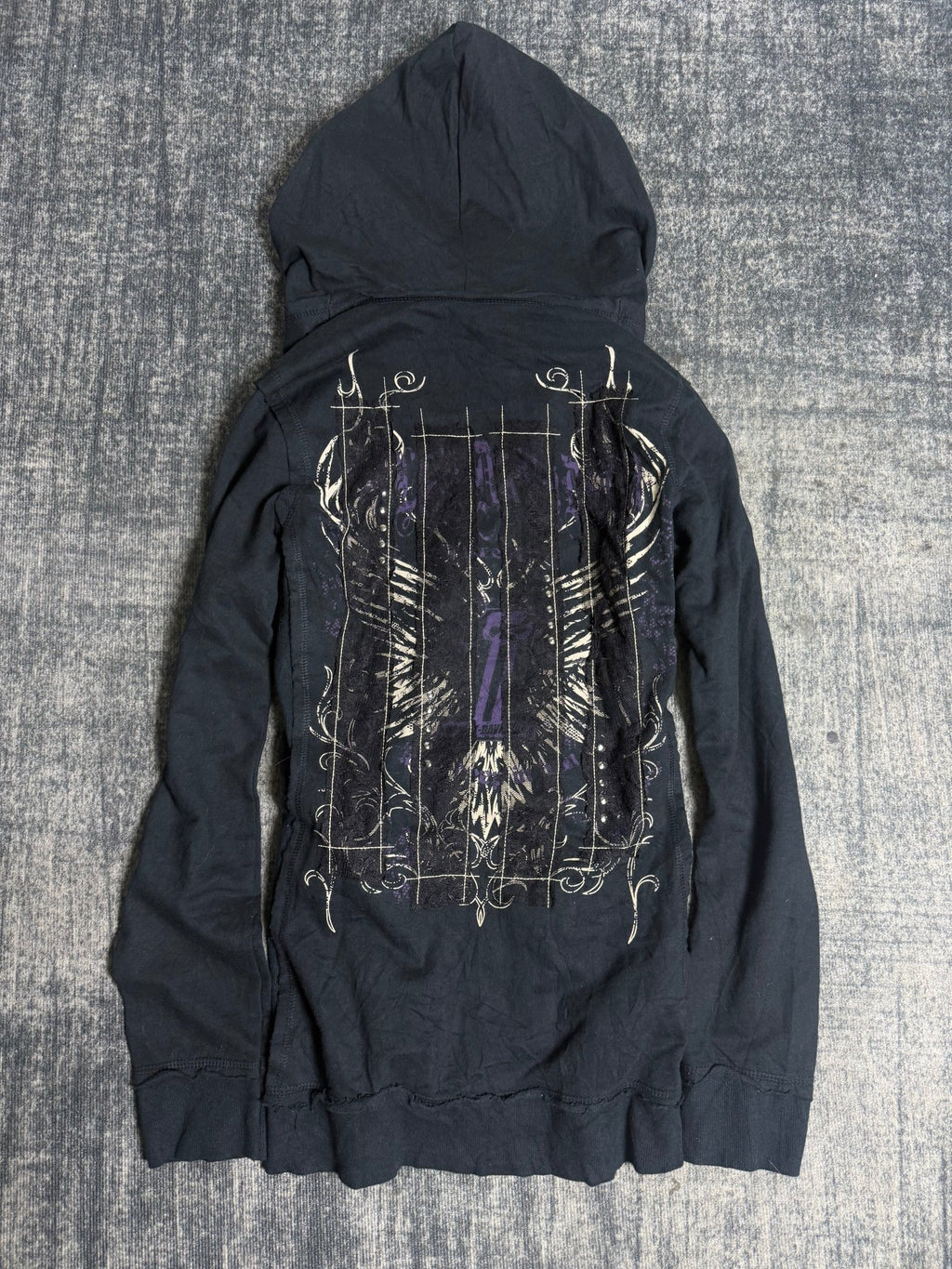 B2V - H - D HOODIE ༒ vintage streetwear thrift y2k clothing by B2V_BAD2WEAR