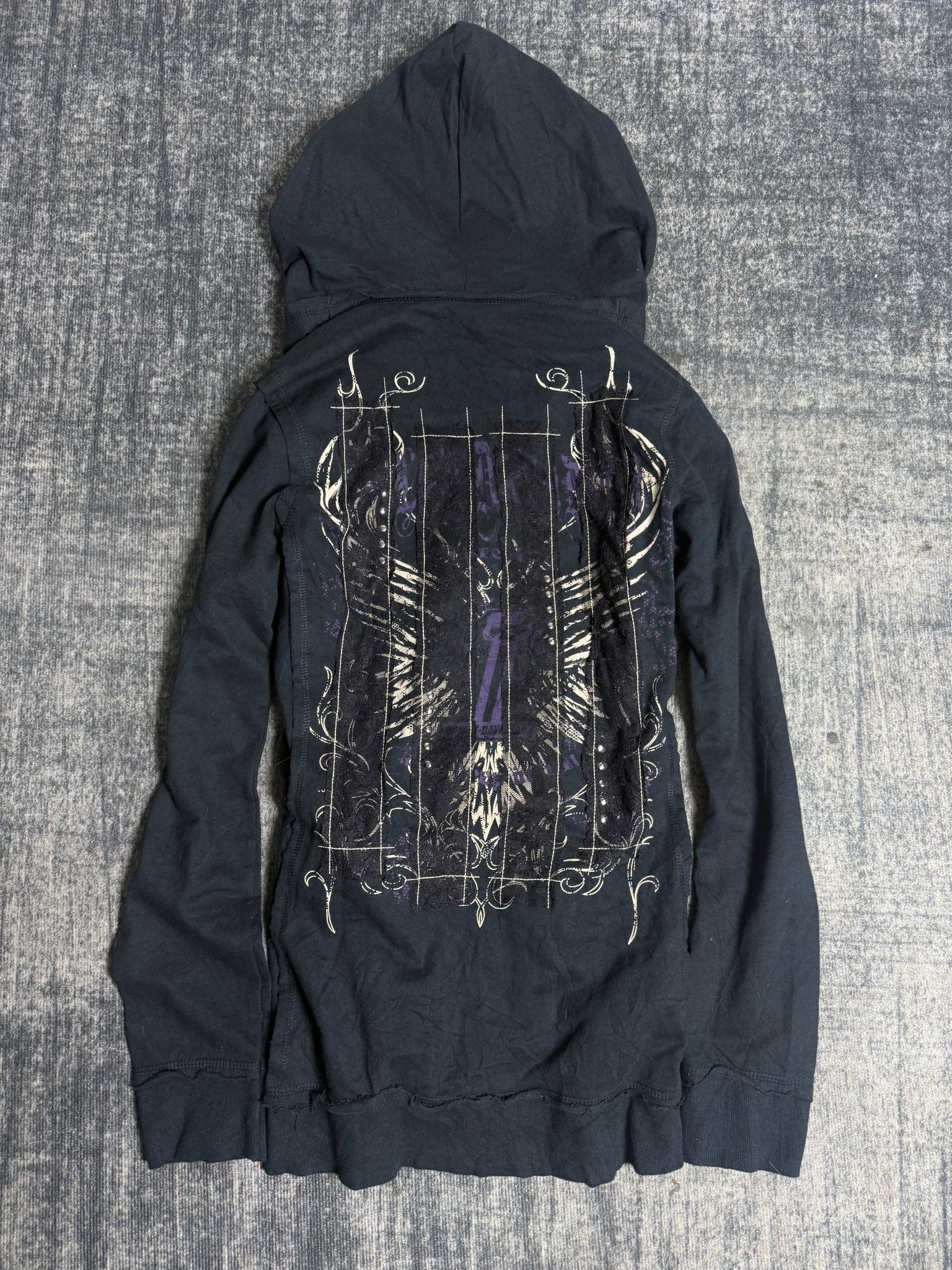 B2V - H - D HOODIE ༒ vintage streetwear thrift y2k clothing by B2V_BAD2WEAR