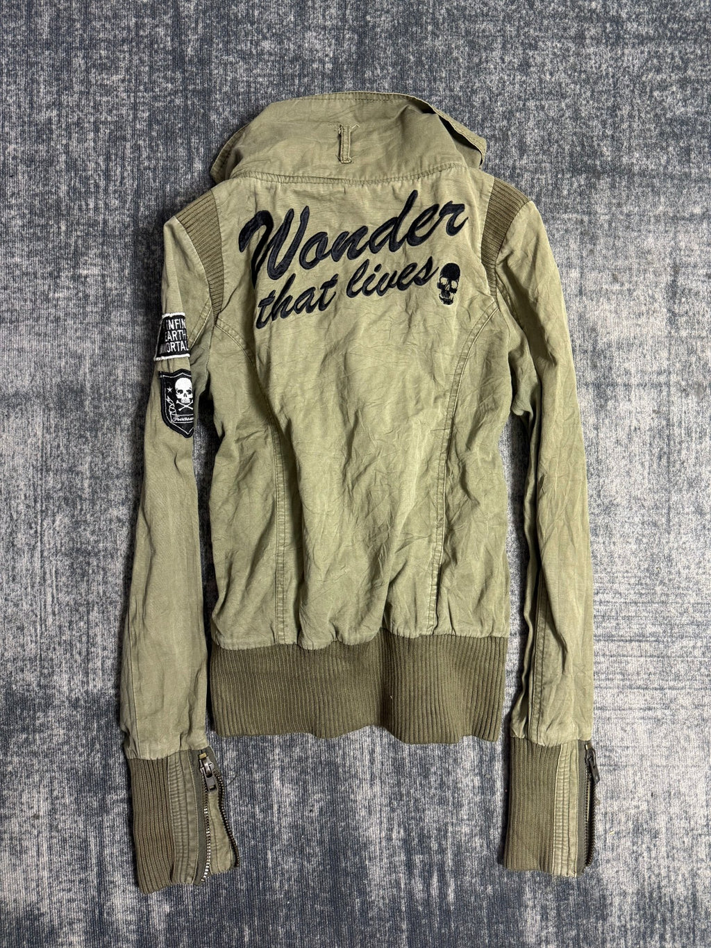 B2V - HAVEN SND EARTH 4ZIPPER JACKET ༒ *Rare. * vintage streetwear thrift y2k clothing by B2V_BAD2WEAR