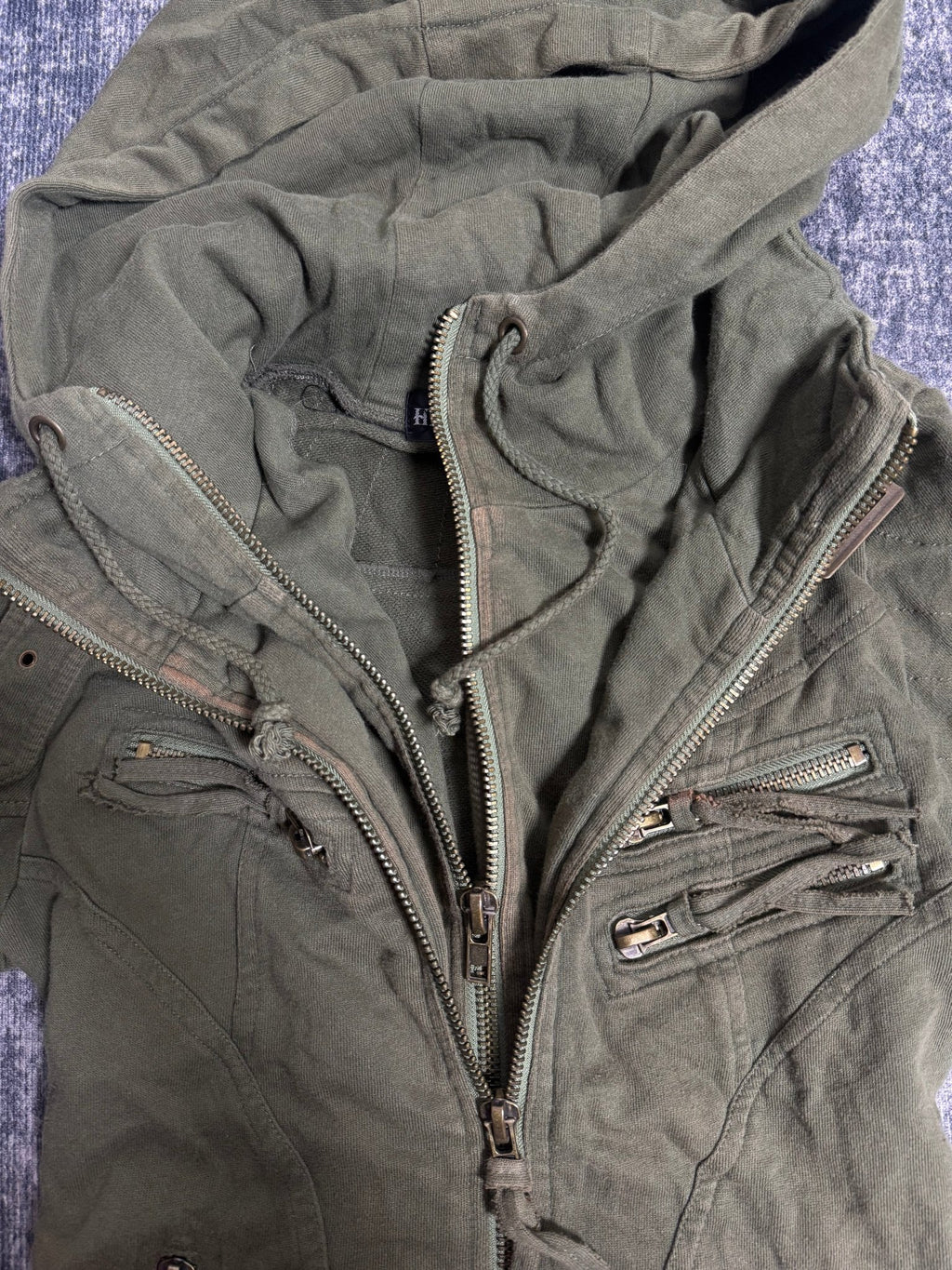 B2V - HEAVEN AND EARTH 4ZIPPER JACKET༒ *RARE* vintage streetwear thrift y2k clothing by B2V_BAD2WEAR