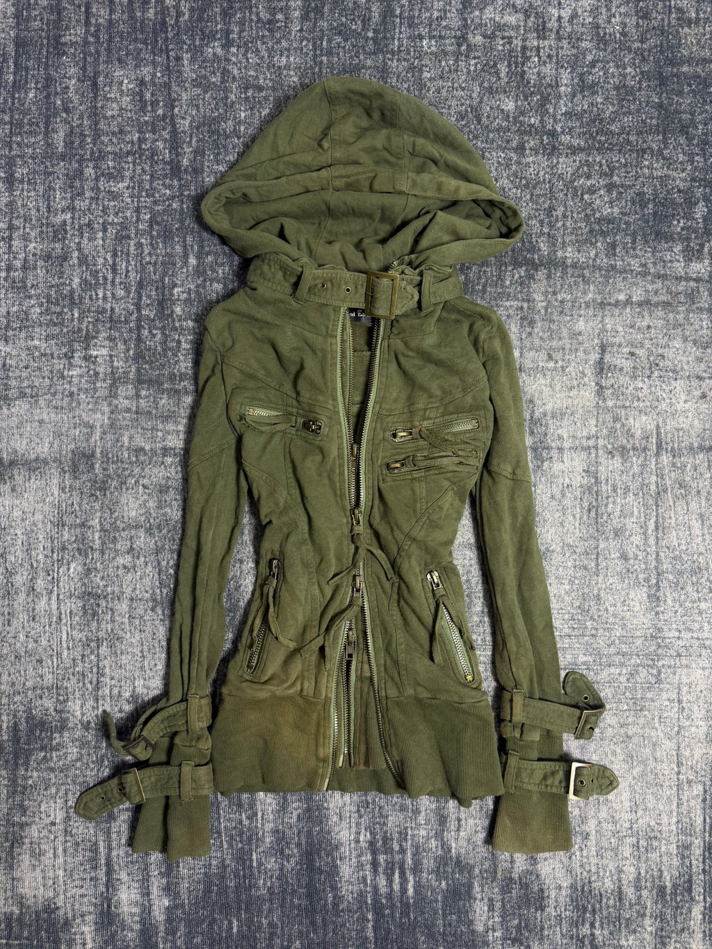 B2V - HEAVEN AND EARTH 4ZIPPER JACKET༒ *RARE* vintage streetwear thrift y2k clothing by B2V_BAD2WEAR