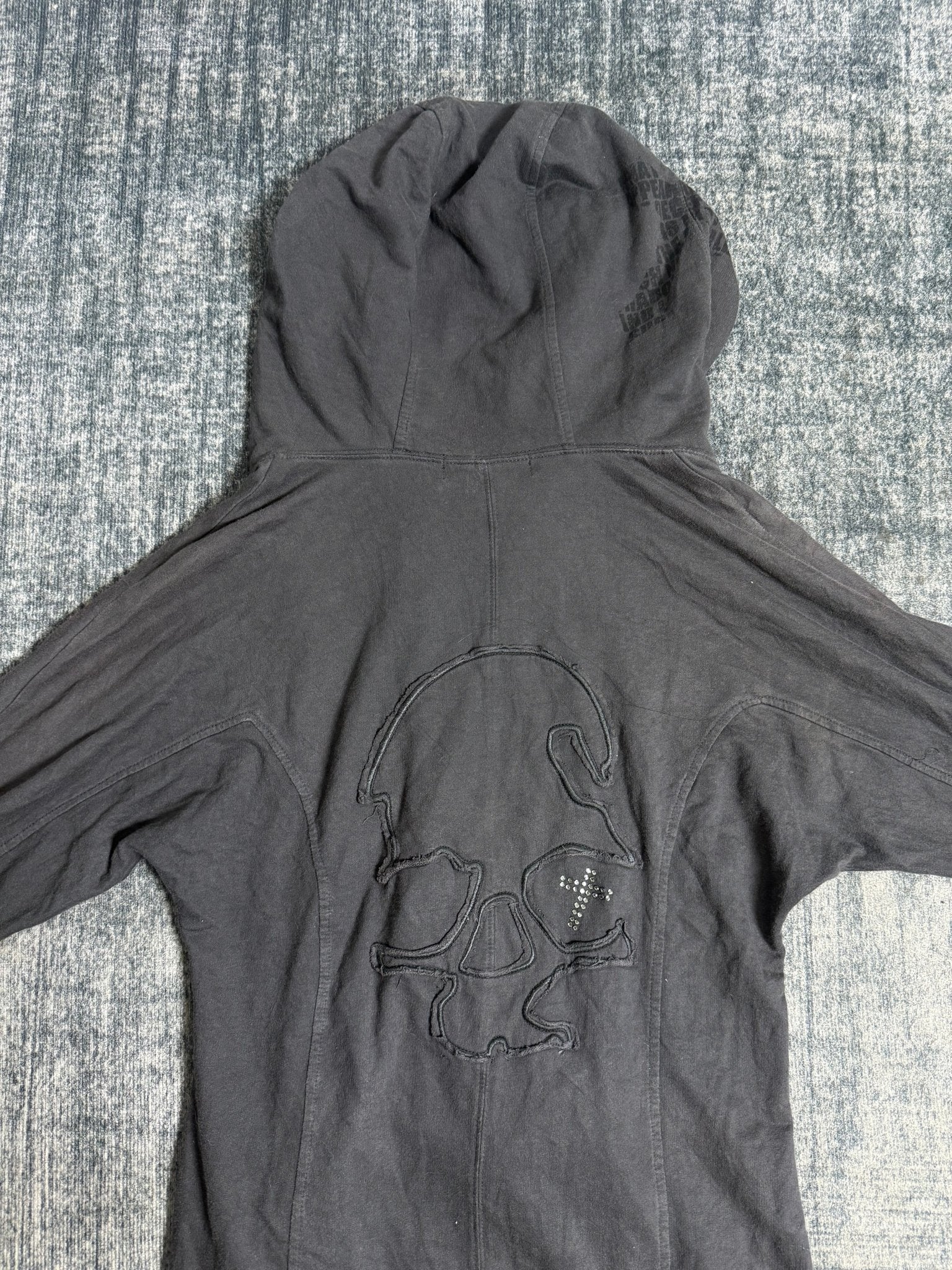 B2V - HEAVEN AND EARTH HOODIE ༒ vintage streetwear thrift y2k clothing by B2V_BAD2WEAR