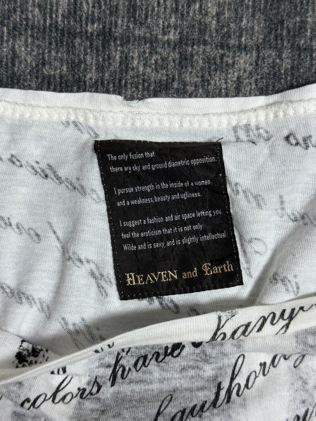 B2V - HEAVEN AND EARTH SHIRT༒ vintage streetwear thrift y2k clothing by B2V_BAD2WEAR