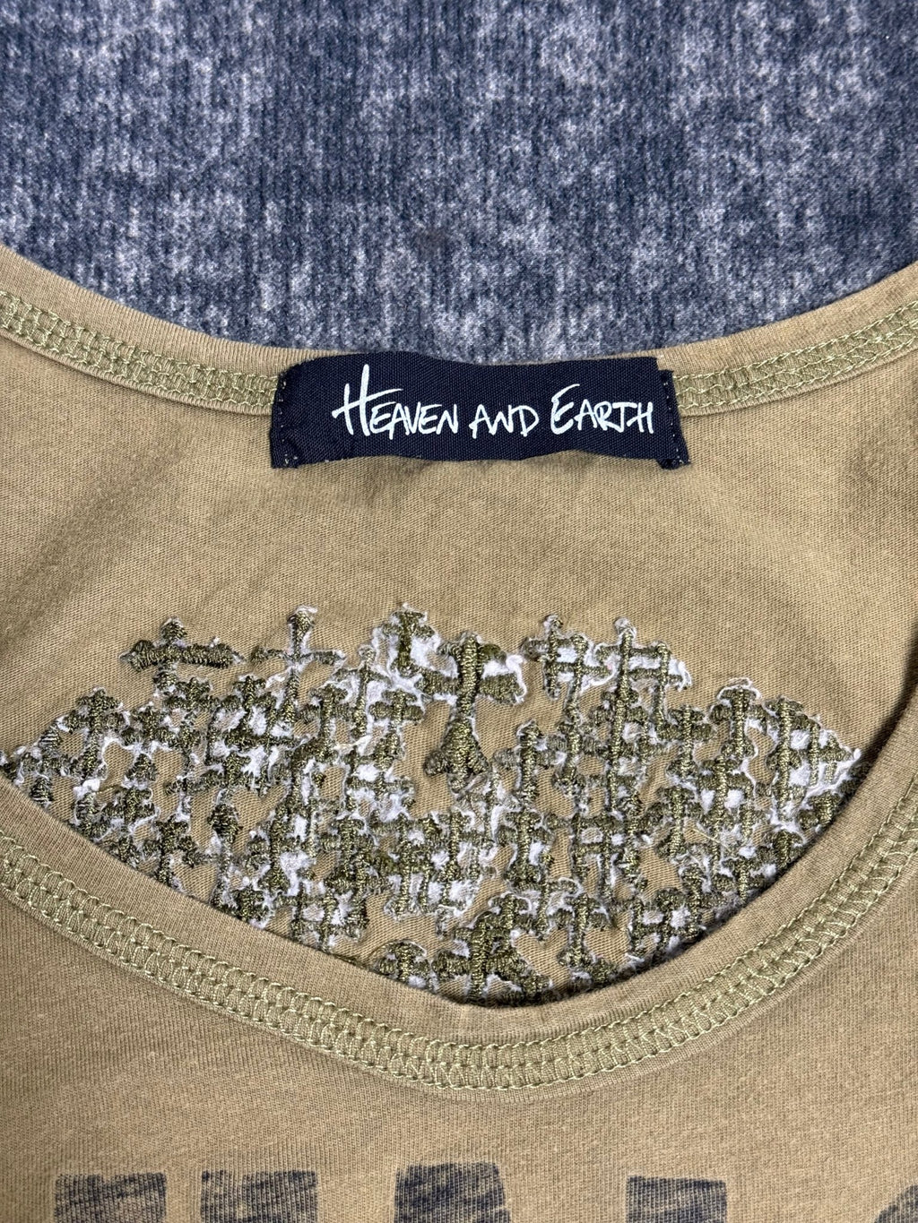 B2V - HEAVEN AND EARTH TOP༒sold to Aquarius Gen1 vintage streetwear thrift y2k clothing by B2V_BAD2WEAR