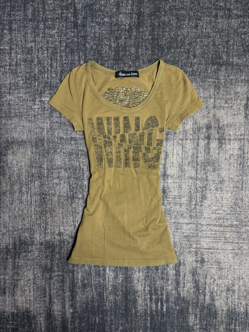 B2V - HEAVEN AND EARTH TOP༒sold to Aquarius Gen1 vintage streetwear thrift y2k clothing by B2V_BAD2WEAR