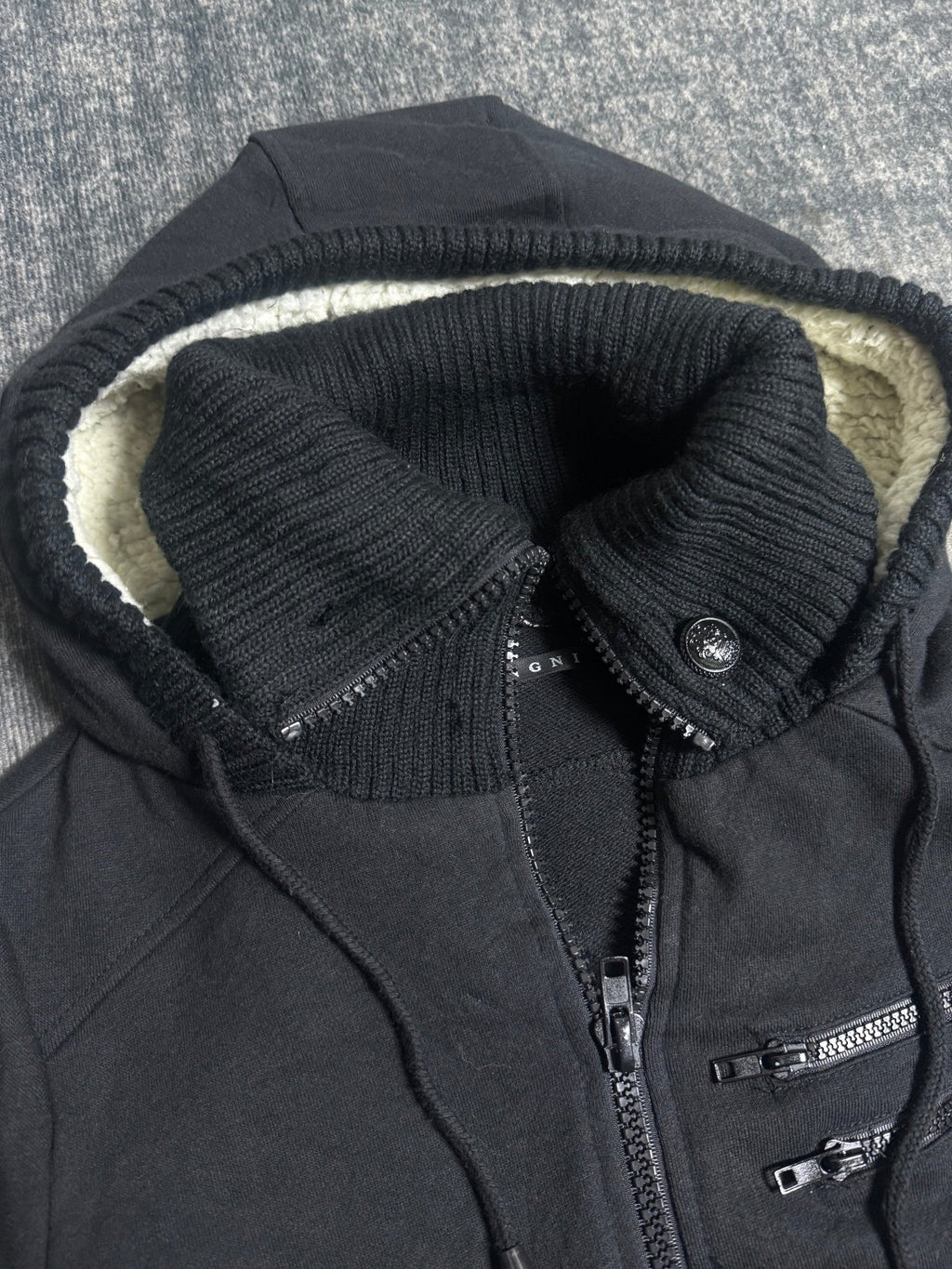 B2V - INGNI 2ZIP UP JACKET ༒ vintage streetwear thrift y2k clothing by B2V_BAD2WEAR