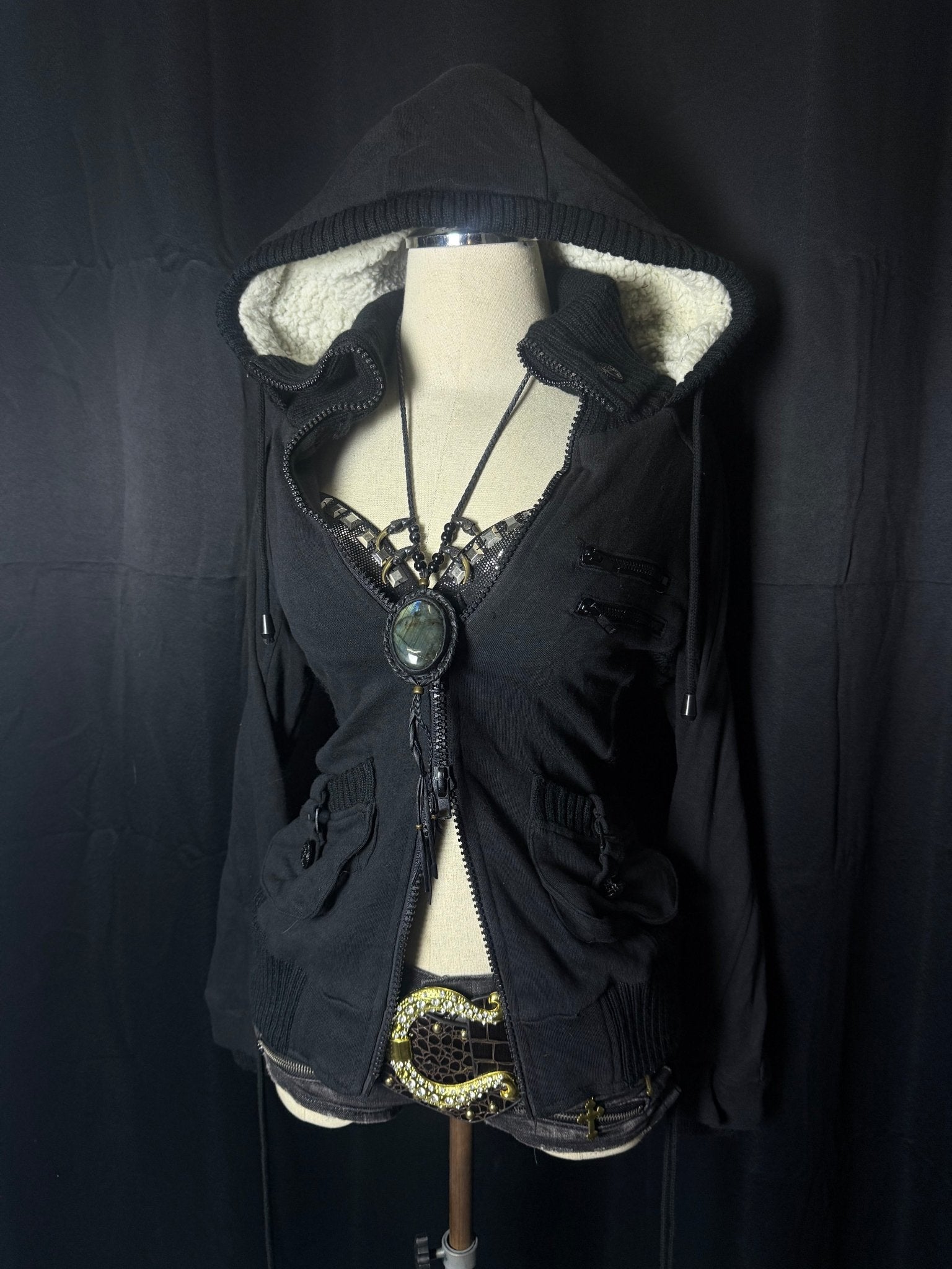 B2V - INGNI 2ZIP UP JACKET ༒ vintage streetwear thrift y2k clothing by B2V_BAD2WEAR