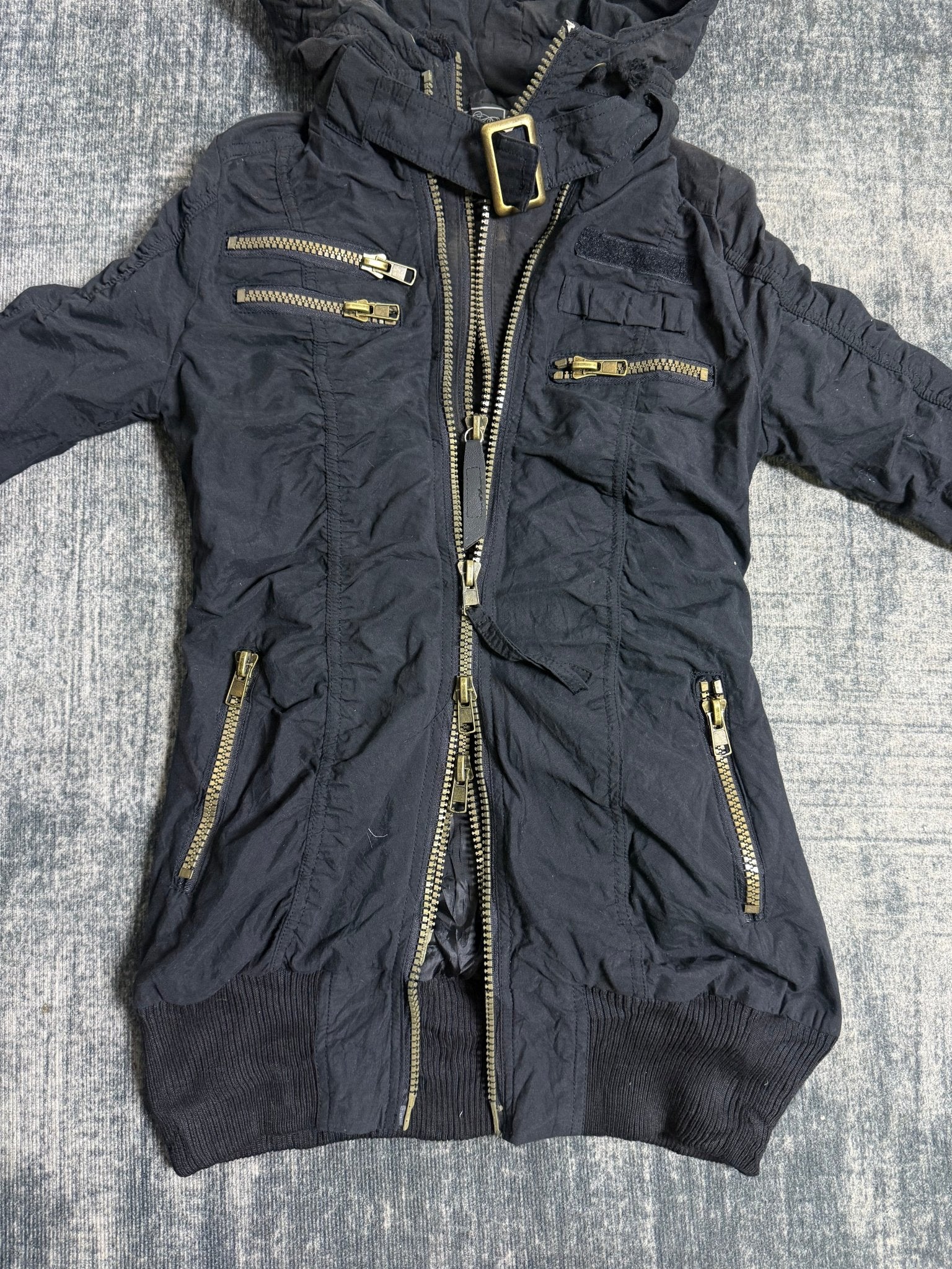 B2V - INGNI 4 ZIPPER JACKET༒ vintage streetwear thrift y2k clothing by B2V_BAD2WEAR