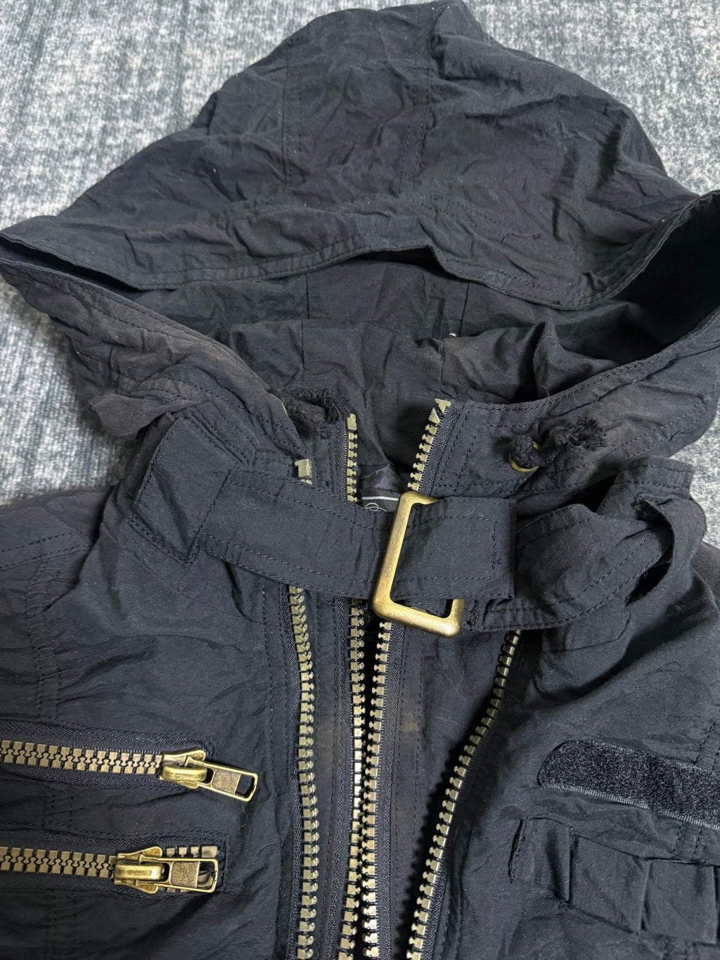 B2V - INGNI 4 ZIPPER JACKET༒ vintage streetwear thrift y2k clothing by B2V_BAD2WEAR