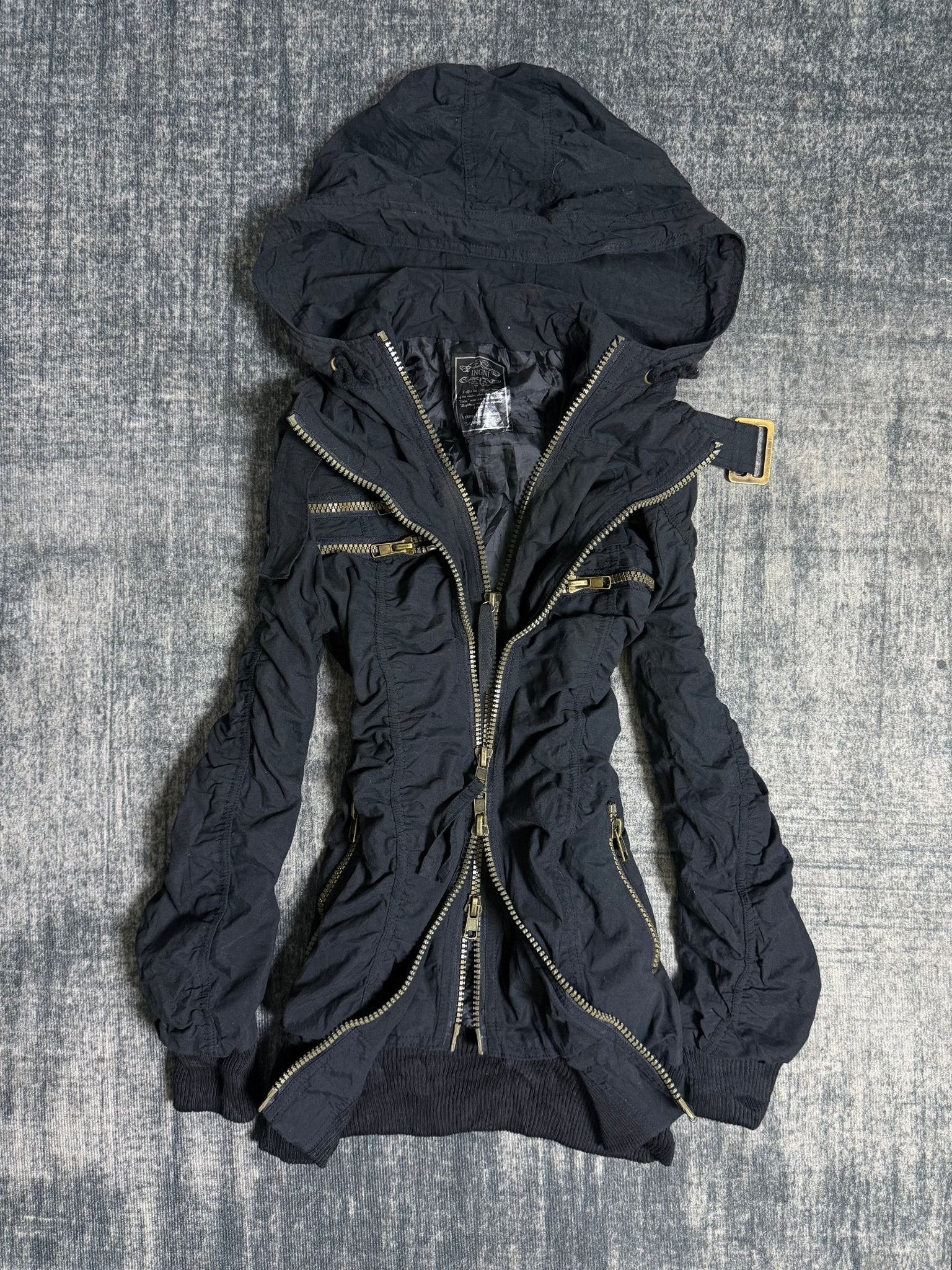B2V - INGNI 4 ZIPPER JACKET༒ vintage streetwear thrift y2k clothing by B2V_BAD2WEAR