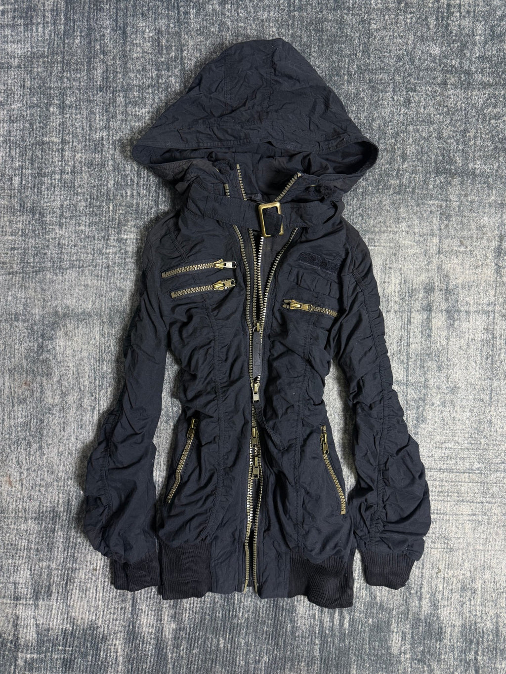 B2V - INGNI 4 ZIPPER JACKET༒ vintage streetwear thrift y2k clothing by B2V_BAD2WEAR