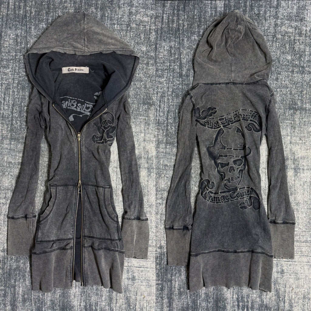 B2V - IOOK JEANS HOODIE༒ vintage streetwear thrift y2k clothing by B2V_BAD2WEAR