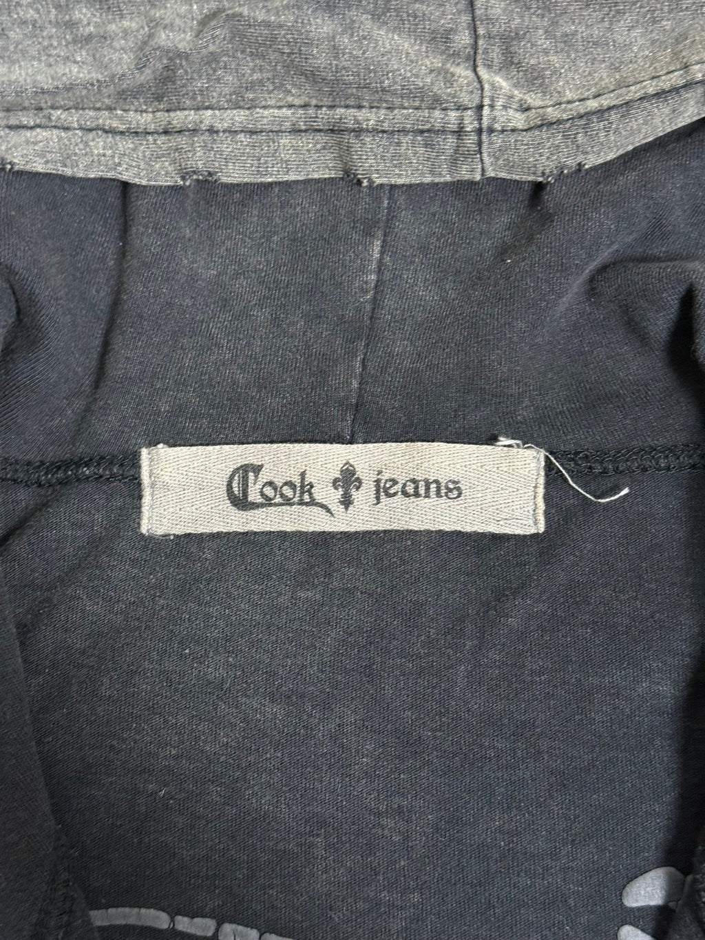 B2V - IOOK JEANS HOODIE༒ vintage streetwear thrift y2k clothing by B2V_BAD2WEAR