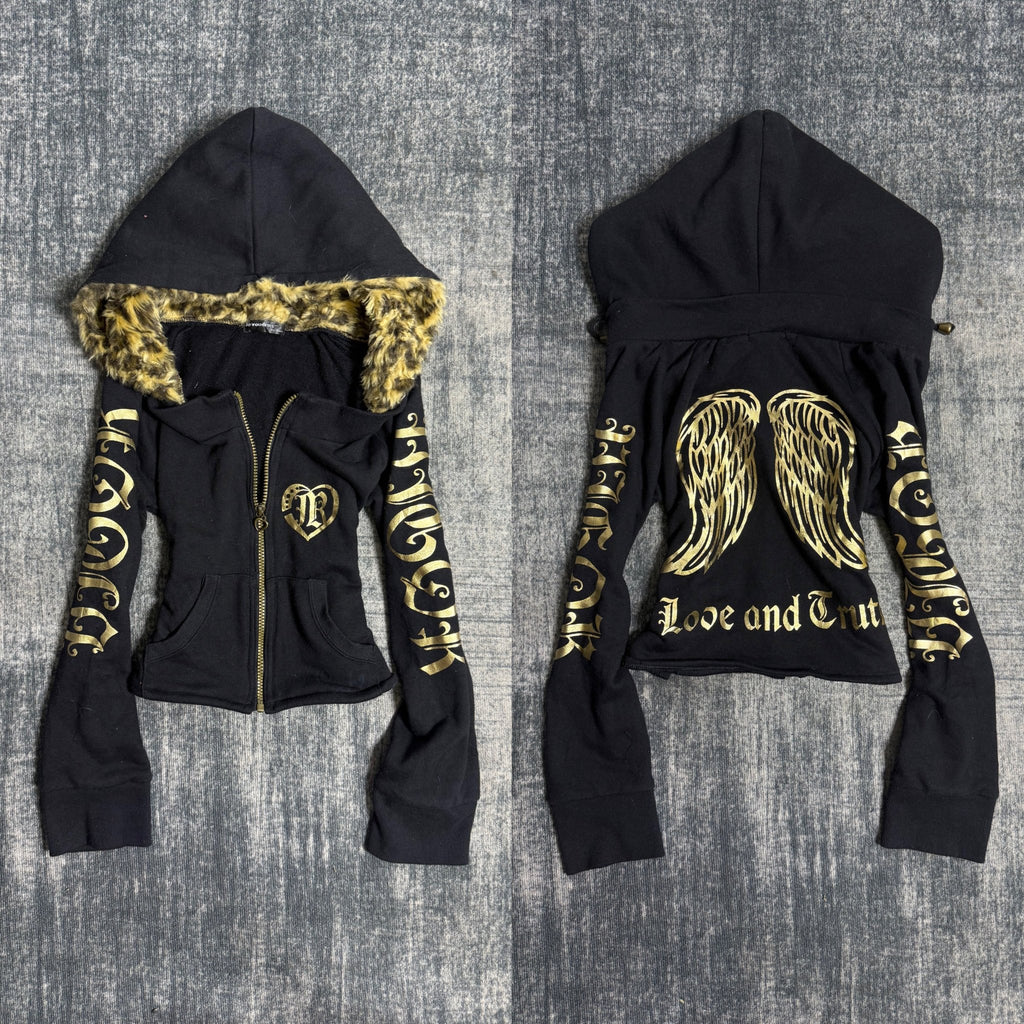 B2V - JE VOUDRAIS HOODIE༒ vintage streetwear thrift y2k clothing by B2V_BAD2WEAR