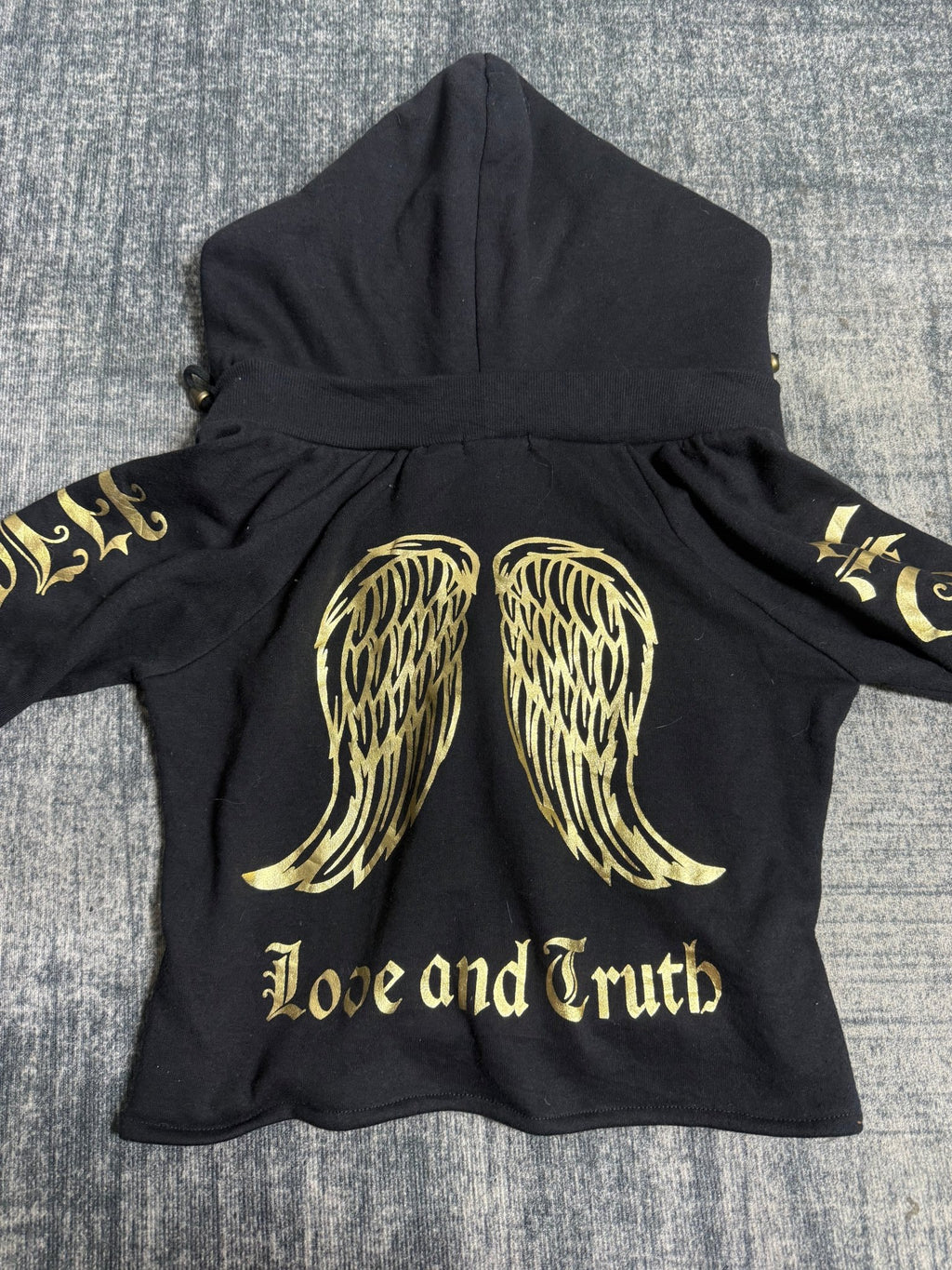 B2V - JE VOUDRAIS HOODIE༒ vintage streetwear thrift y2k clothing by B2V_BAD2WEAR