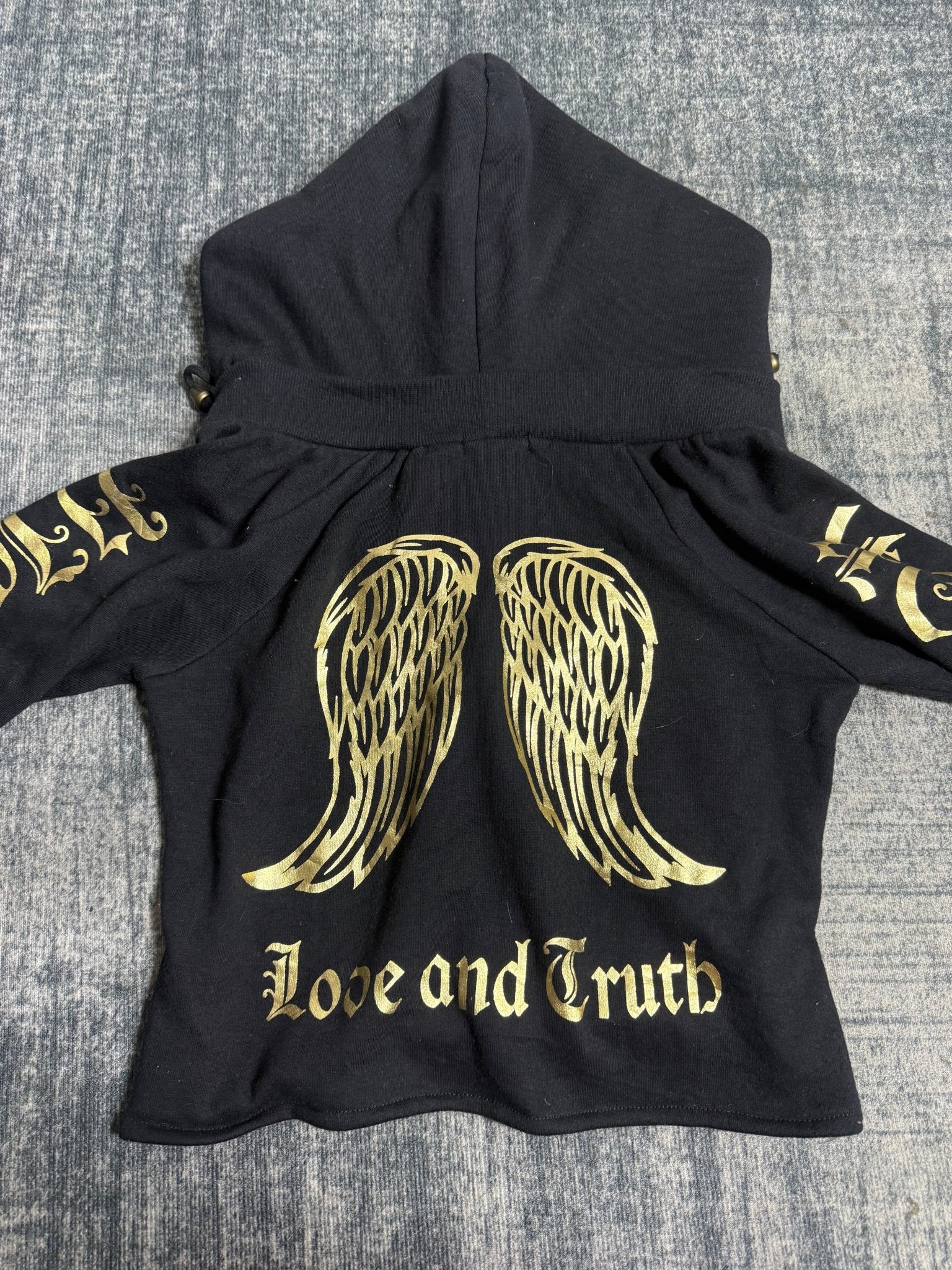 B2V - JE VOUDRAIS HOODIE༒ vintage streetwear thrift y2k clothing by B2V_BAD2WEAR