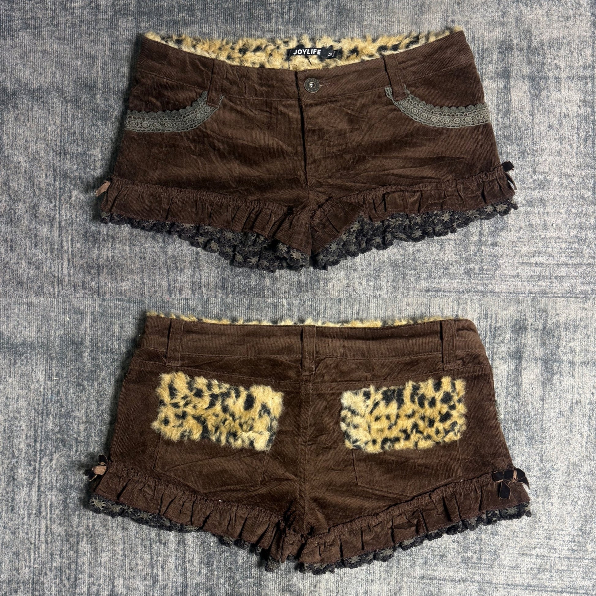B2V - JOY LIFE SHORT༒ vintage streetwear thrift y2k clothing by B2V_BAD2WEAR
