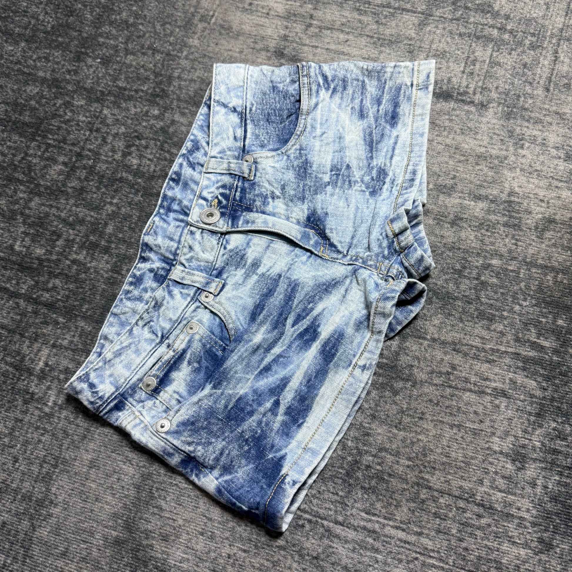 B2V - JP TAG SHORT༒ SS25 vintage streetwear thrift y2k clothing by B2V_BAD2WEAR