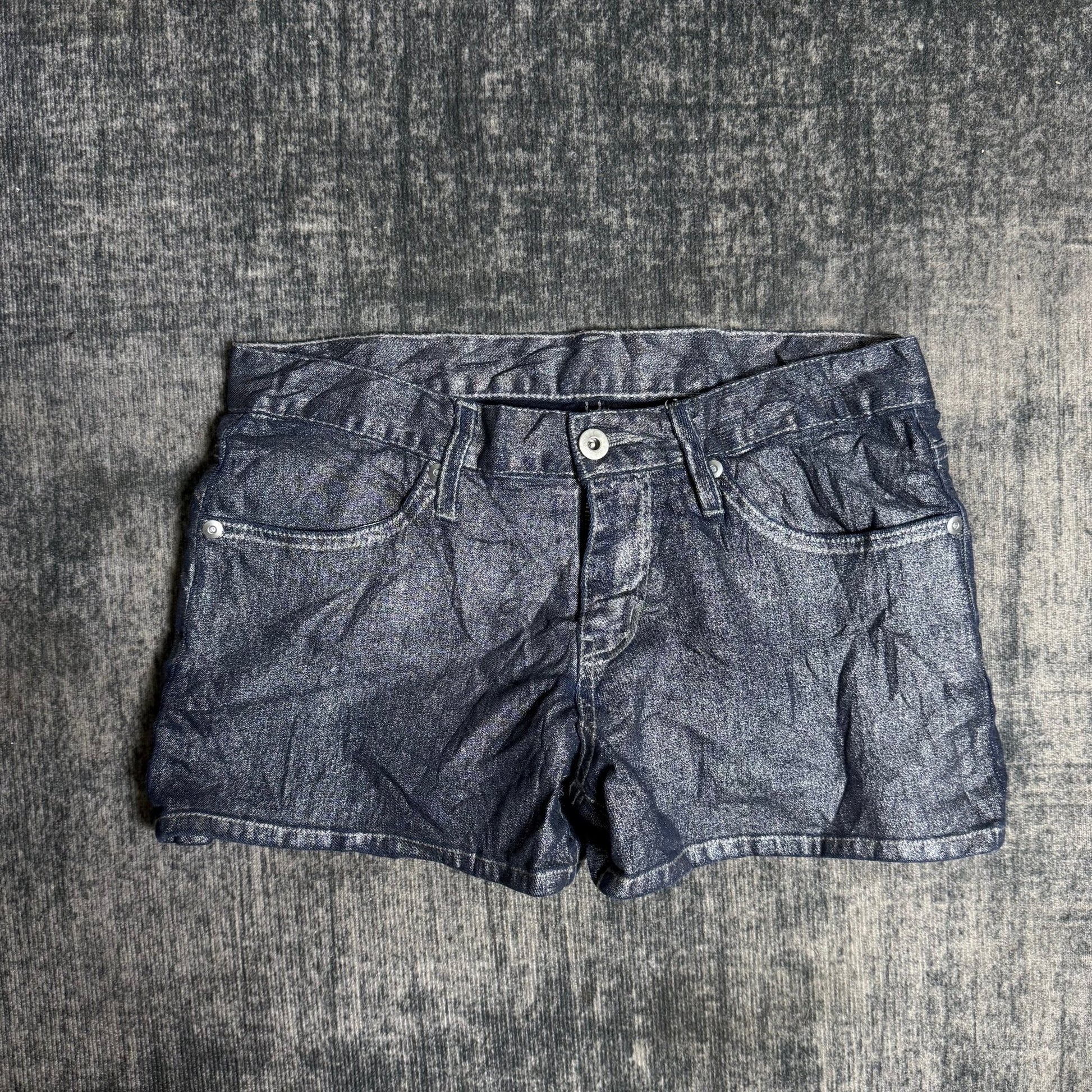 B2V - JP TAG SHORT༒ SS26 vintage streetwear thrift y2k clothing by B2V_BAD2WEAR