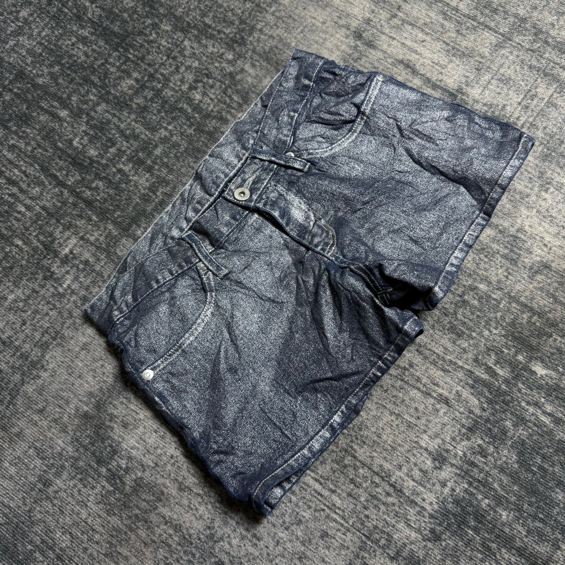 B2V - JP TAG SHORT༒ SS26 vintage streetwear thrift y2k clothing by B2V_BAD2WEAR