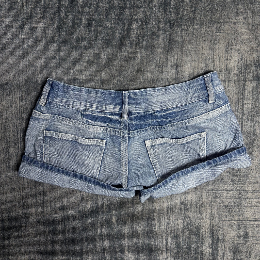 B2V - JP TAG SHORT༒ SS28 vintage streetwear thrift y2k clothing by B2V_BAD2WEAR
