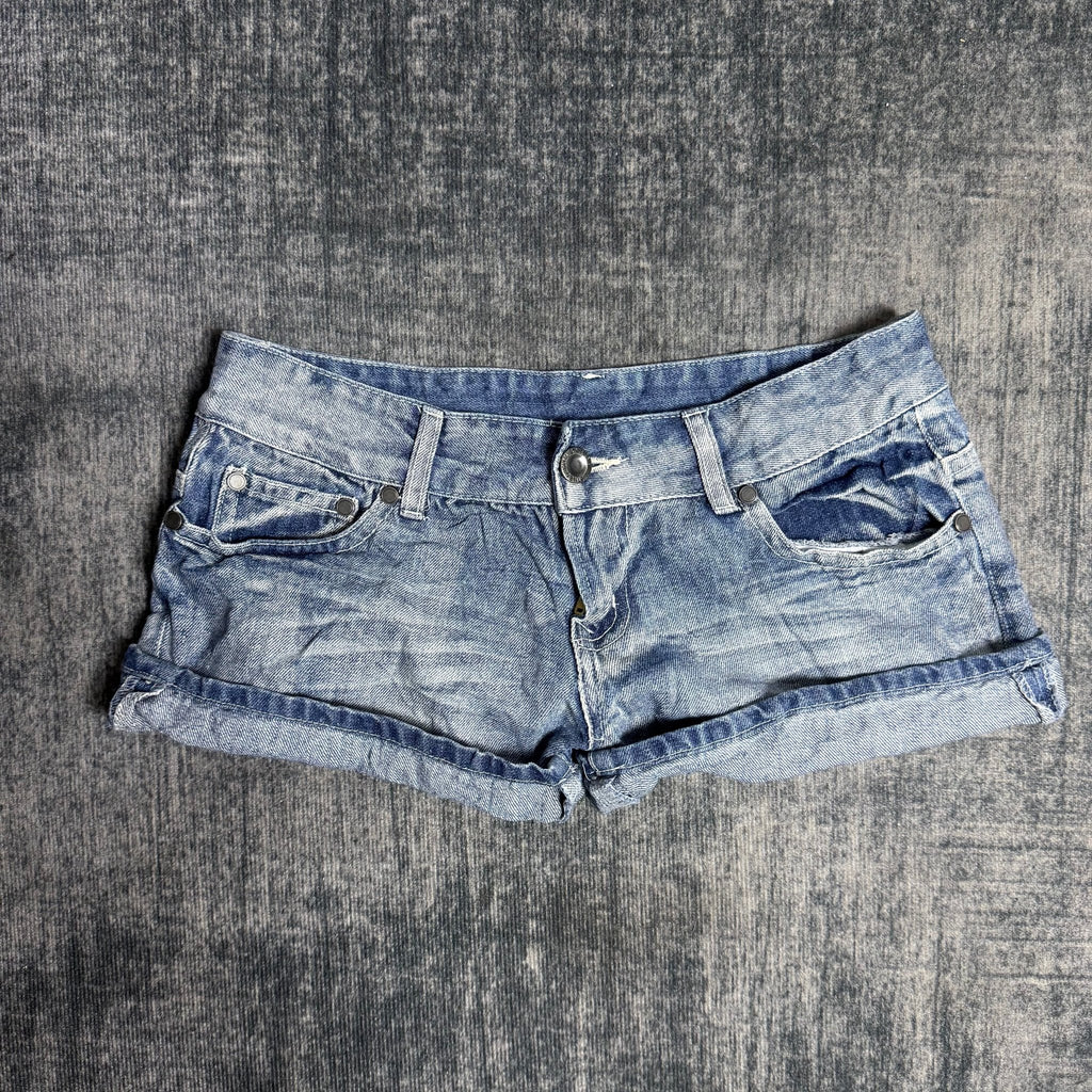 B2V - JP TAG SHORT༒ SS28 vintage streetwear thrift y2k clothing by B2V_BAD2WEAR