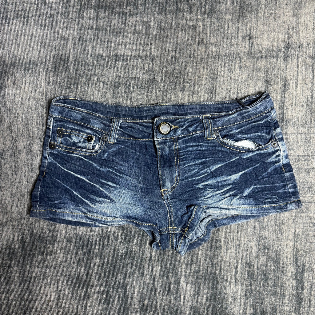 B2V - JP TAG SHORT༒ SS30 vintage streetwear thrift y2k clothing by B2V_BAD2WEAR