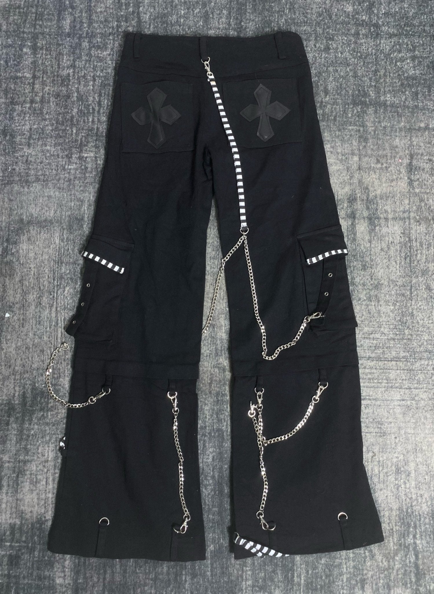 B2V - K.STAR PUNK PANT༒ vintage streetwear thrift y2k clothing by B2V_BAD2WEAR