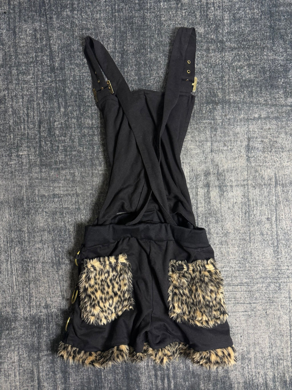 B2V - LEOPARD OVERALLS༒ vintage streetwear thrift y2k clothing by B2V_BAD2WEAR