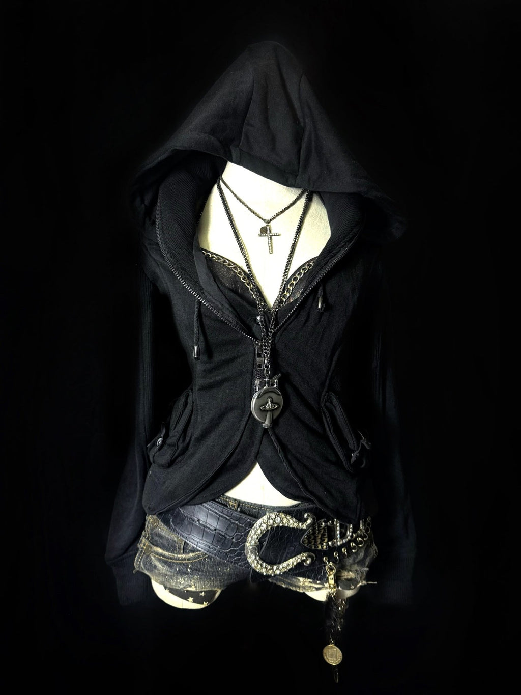 B2V - LIP SERVICE JACKET༒ vintage streetwear thrift y2k clothing by B2V_BAD2WEAR