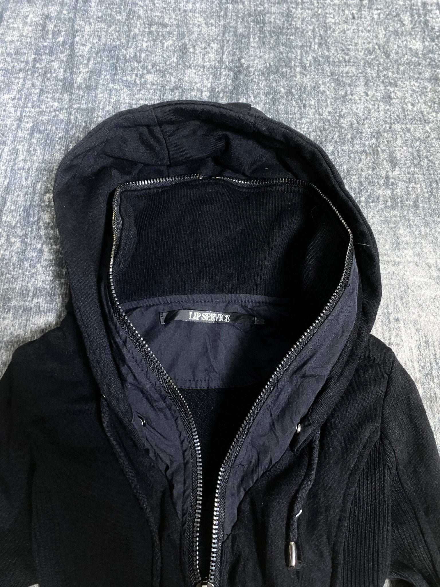 B2V - LIP SERVICE JACKET༒ vintage streetwear thrift y2k clothing by B2V_BAD2WEAR