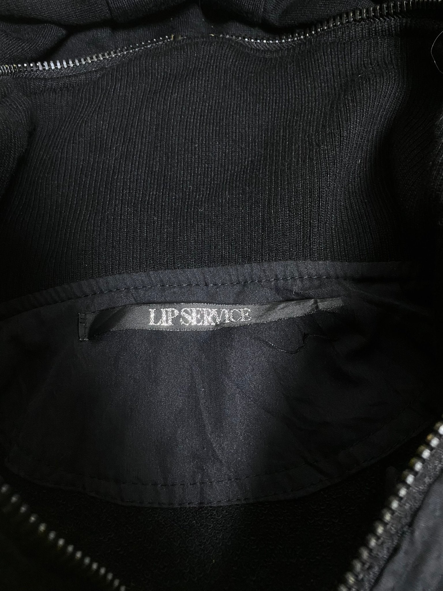 B2V - LIP SERVICE JACKET༒ vintage streetwear thrift y2k clothing by B2V_BAD2WEAR