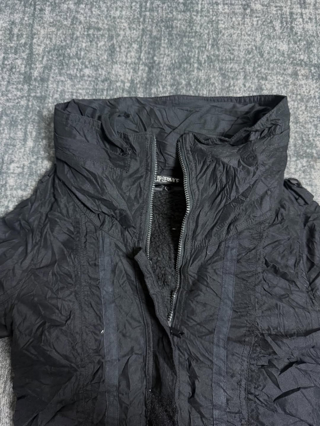 B2V - LIP SERVICE JACKET༒*RARE* vintage streetwear thrift y2k clothing by B2V_BAD2WEAR