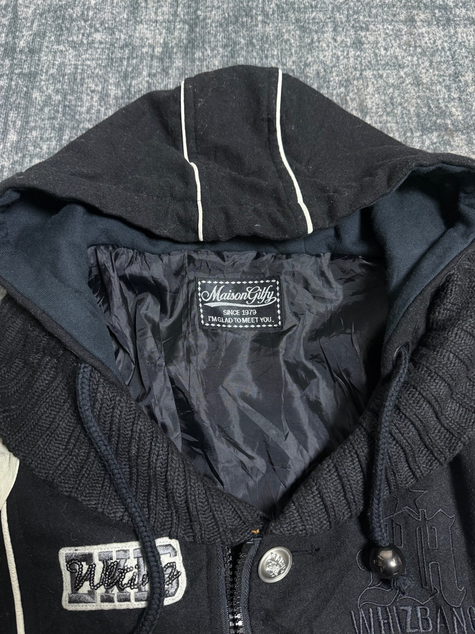 B2V - MAISON GLIFY JACKET༒ vintage streetwear thrift y2k clothing by B2V_BAD2WEAR