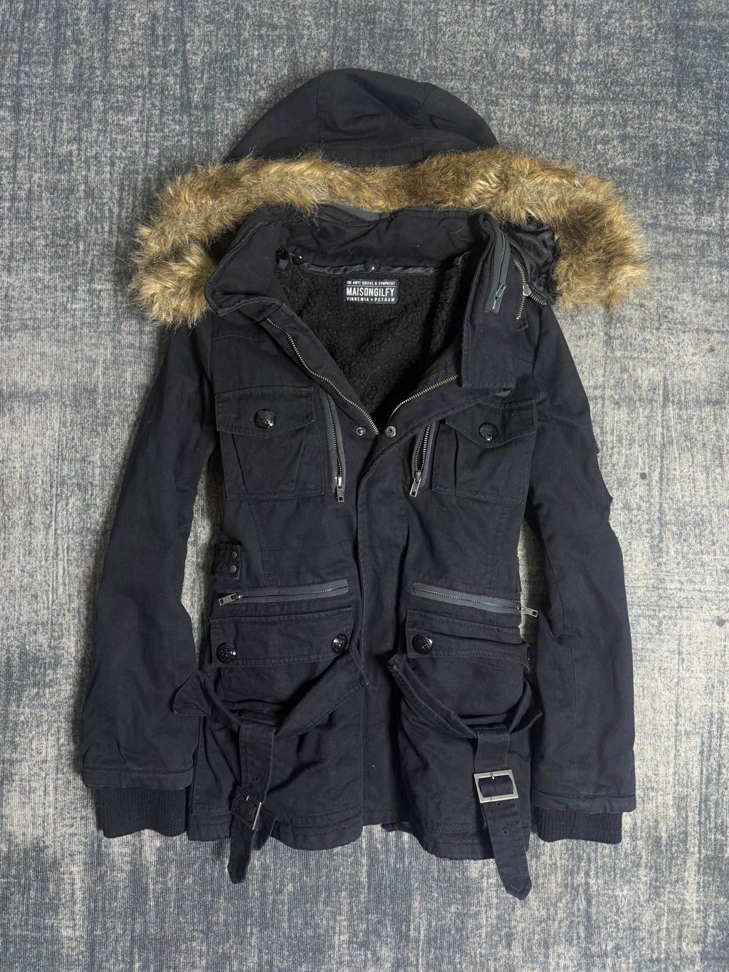 B2V - MAISON GLIFY JACKET༒ vintage streetwear thrift y2k clothing by B2V_BAD2WEAR