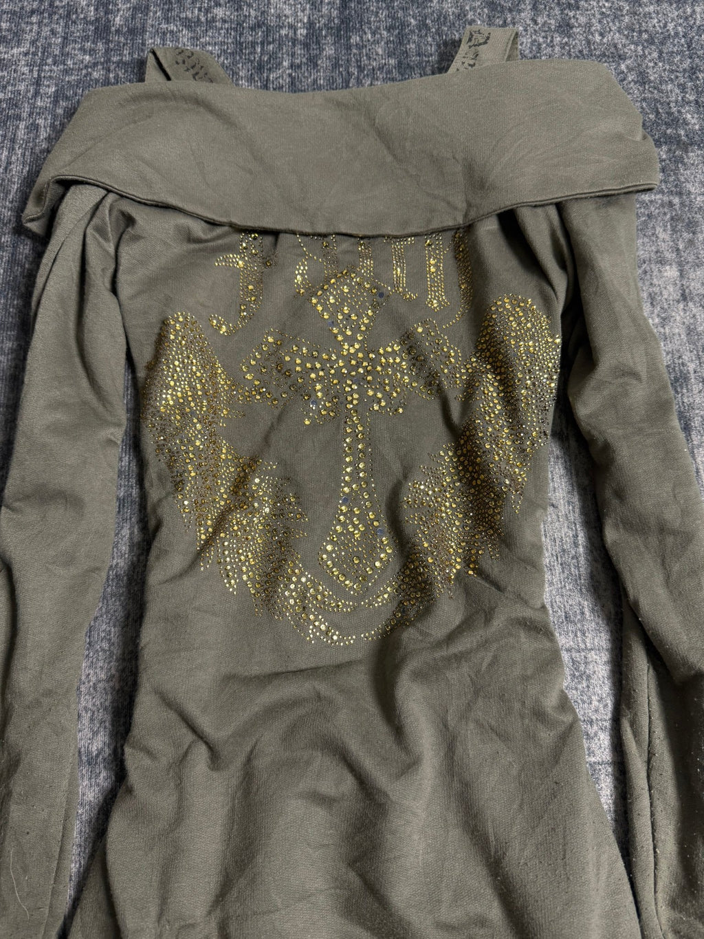 B2V - MERCI CROSS ZIP UP MINIDRESS ༒ vintage streetwear thrift y2k clothing by B2V_BAD2WEAR