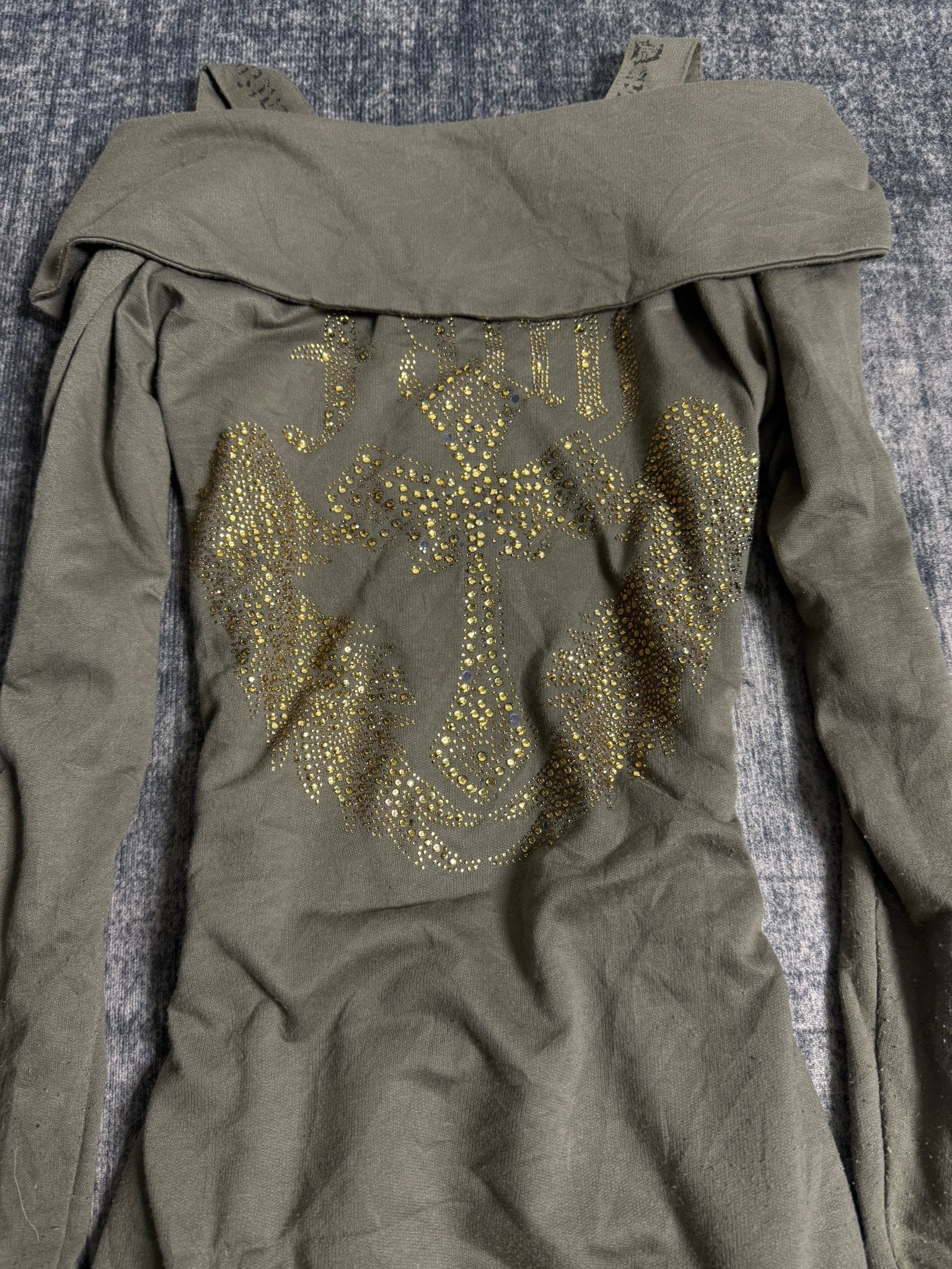 B2V - MERCI CROSS ZIP UP MINIDRESS ༒ vintage streetwear thrift y2k clothing by B2V_BAD2WEAR