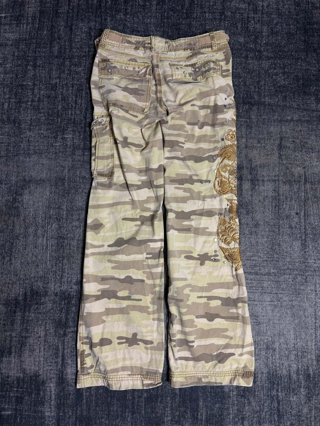 B2V - MISS ME CARGO PANT༒ vintage streetwear thrift y2k clothing by B2V_BAD2WEAR
