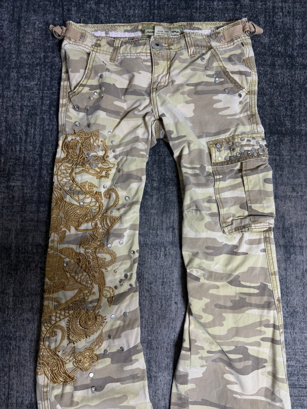 B2V - MISS ME CARGO PANT༒ vintage streetwear thrift y2k clothing by B2V_BAD2WEAR