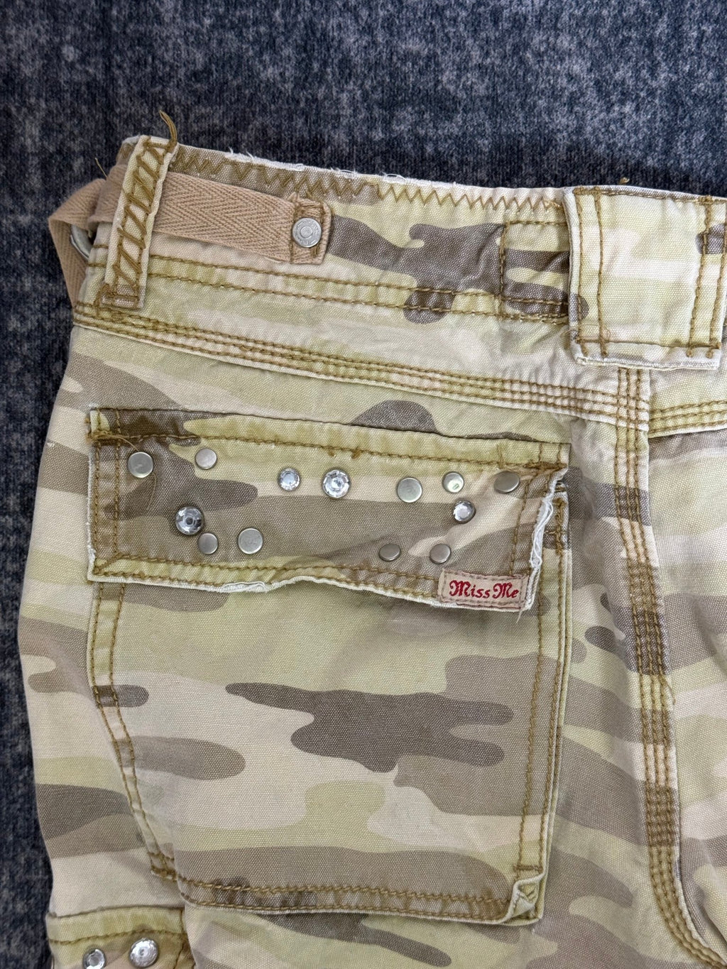 B2V - MISS ME CARGO PANT༒ vintage streetwear thrift y2k clothing by B2V_BAD2WEAR