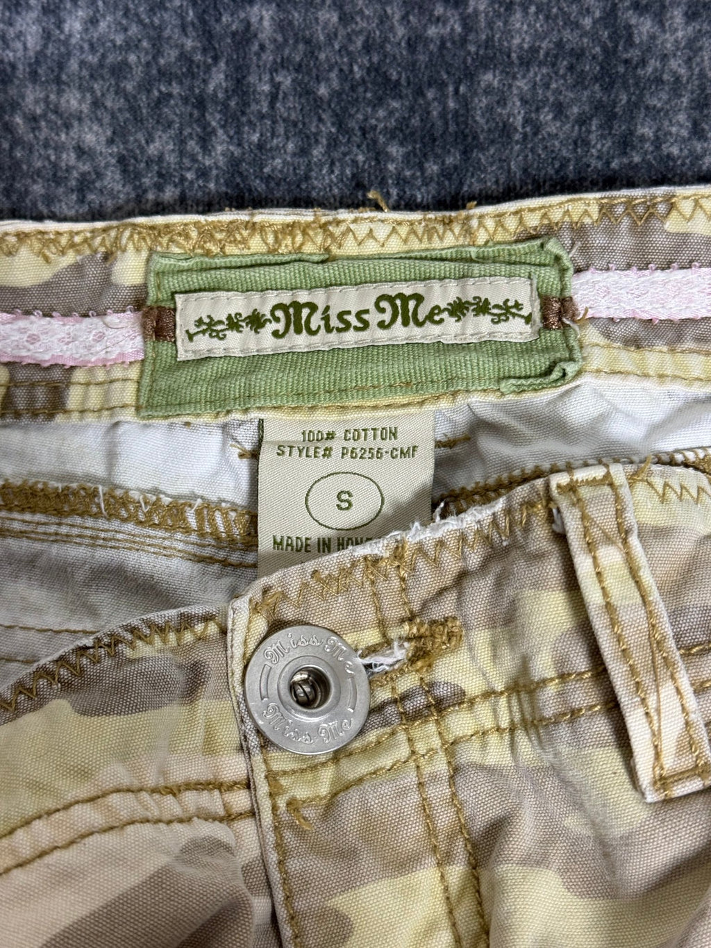 B2V - MISS ME CARGO PANT༒ vintage streetwear thrift y2k clothing by B2V_BAD2WEAR